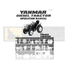 Yanmar YM165 Operation Manual