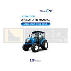 LS Tractor MT342 Operation Manual - Printed Hard Copy - FREE Shipping