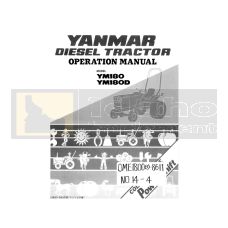 Yanmar YM180 Operation Manual
