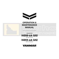 Yanmar ViO 50 Operation Manual