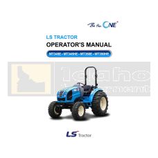 LS Tractor MT3E Series Operators Manual