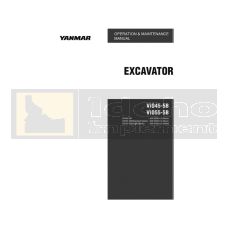 Yanmar Excavator ViO45-5B Operation Manual - Digital Download