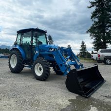 LS Model MT352HC Tractor & Loader, Deluxe Cab, Heat & AC, 52HP Diesel, 4x4, Hydrostatic Transmission