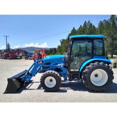 LS Model MT342HC Tractor & Loader, Deluxe Cab, Heat & AC, 42HP Diesel, 4x4, Hydrostatic Transmission