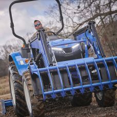LS Model MT473PS Tractor & Loader, 73HP Diesel, 4x4, Power Shuttle