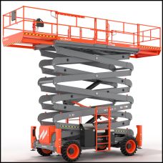 Skyjack Rough Terrain Scissors Model SJ9664 RT