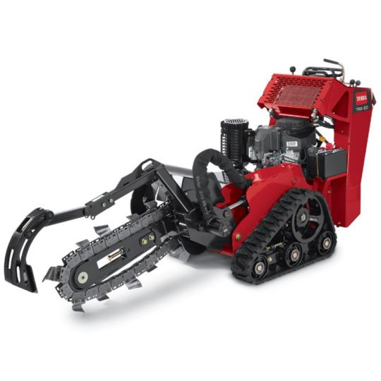 Toro Walk-Behind Trencher Model TRX-20, 36" x 4" Combo Chain (Includes Trailer)