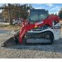 2025 Takeuchi TL10V2 Skid Steer Track Loader Enclosed Cab Heat AC Low Hours