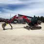 Used Yanmar ViO80 18k Excavator Cab Heat AC Thumb