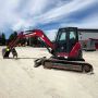 Used Yanmar ViO80 18k Excavator Cab Heat AC Thumb