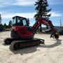 Used Yanmar ViO80 18k Excavator Cab Heat AC Thumb